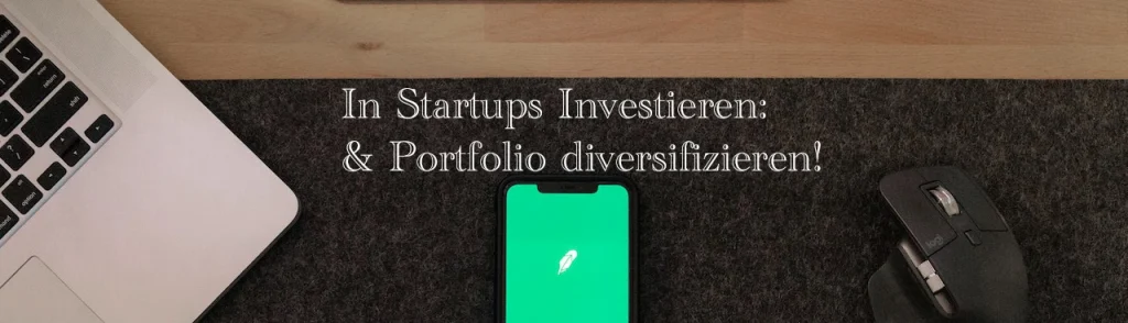 in startups investieren diversifikation